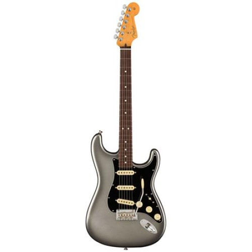 Fender American Professional II Series Stratocaster® Solid Body Electric Guitar Mercury