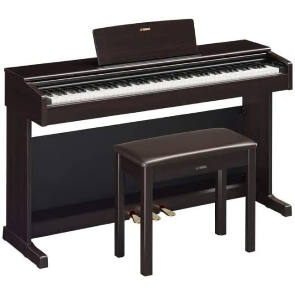 Yamaha Arius YDP-144B Traditional Console Digital Piano with Bench (Black Walnut)