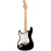 Fender Squier Sonic Stratocaster (Left Handed) Electric Guitar - Black