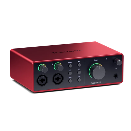 Focusrite Scarlett 4i4 USB Audio Interface (4th Gen)