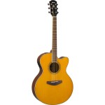 Yamaha CPX600 Semi Acoustic Guitar VINTAGE TINT