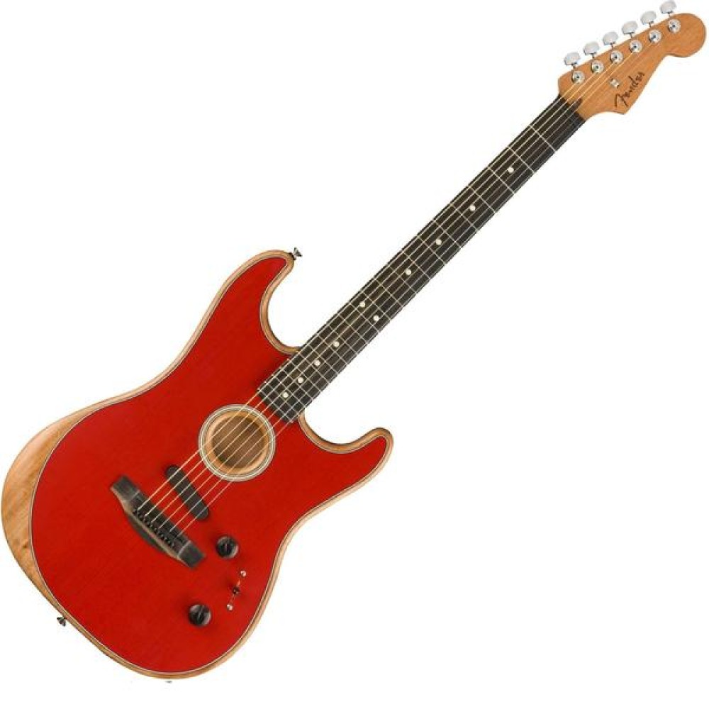 Fender American Acoustasonic Stratocaster- Dakota Red