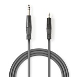 Stereo Audio Cable (6.35 mm Male | 3.5 mm Male)   3M