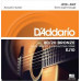 D'Addario EJ10 Bronze Acoustic Guitar Strings, Extra Light, 10-47