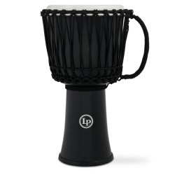 Latin Percussion 10" Rope Tuned Circle Djembe - Black