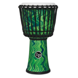Latin Percussion 10" Rope Tuned Circle Djembe - Green
