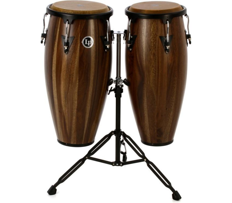 LP Aspire 10" and 11" Conga Set - Siam Walnut