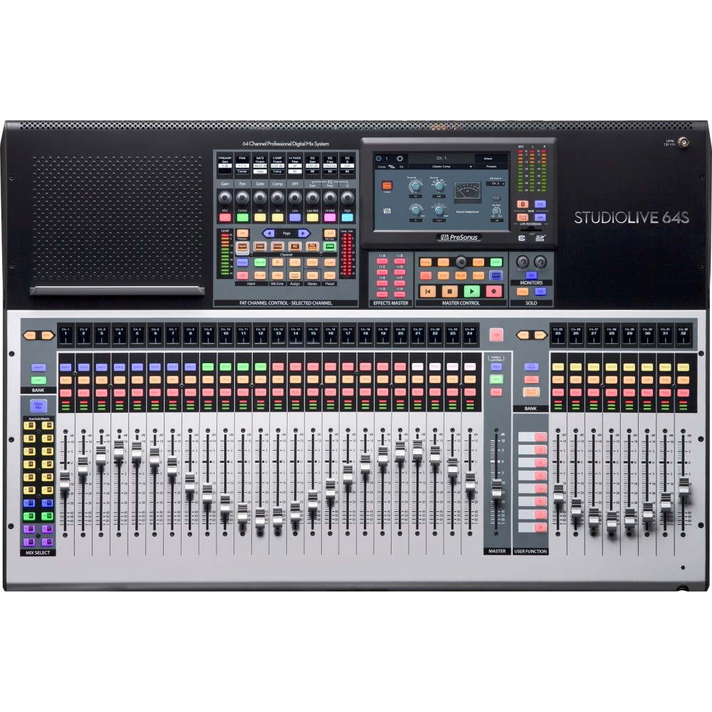PreSonus® StudioLive® 64S 64-Channel Digital Mixer