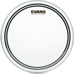 Evans EC2 Clear Drumhead - 12 inch