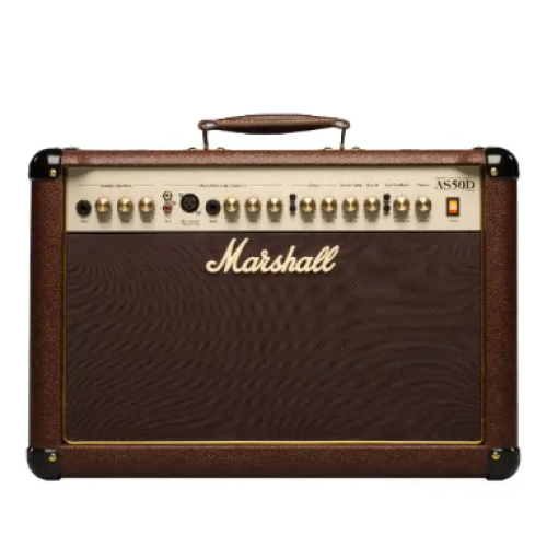 Marshall AS50D 50-watt 2x8 inch 2-channel Acoustic Combo - Brown