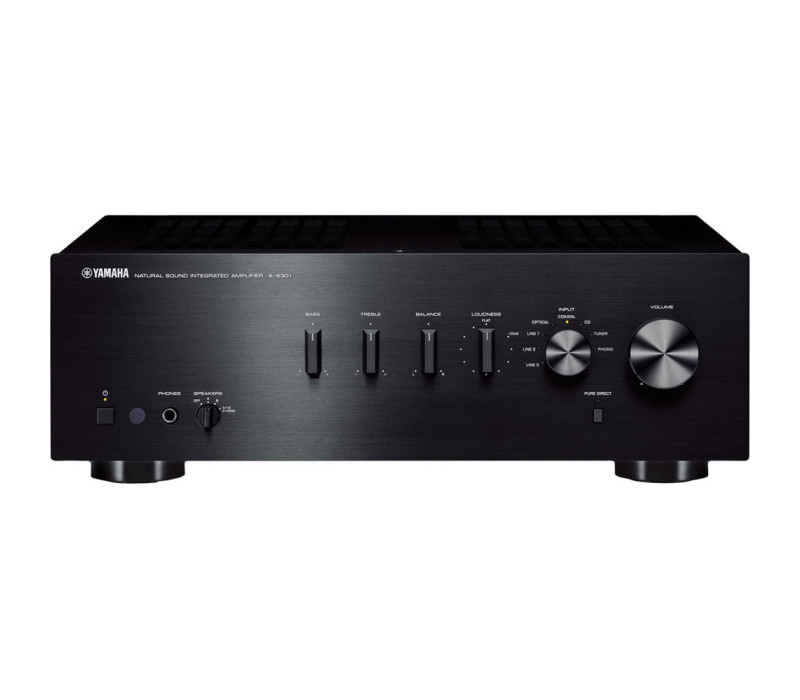 Yamaha AS301 Integrated Amplifier (Black)