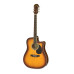 Aria AWN15CETS Semi Acoustic Guitar with EQ - Tobacco Sunburst