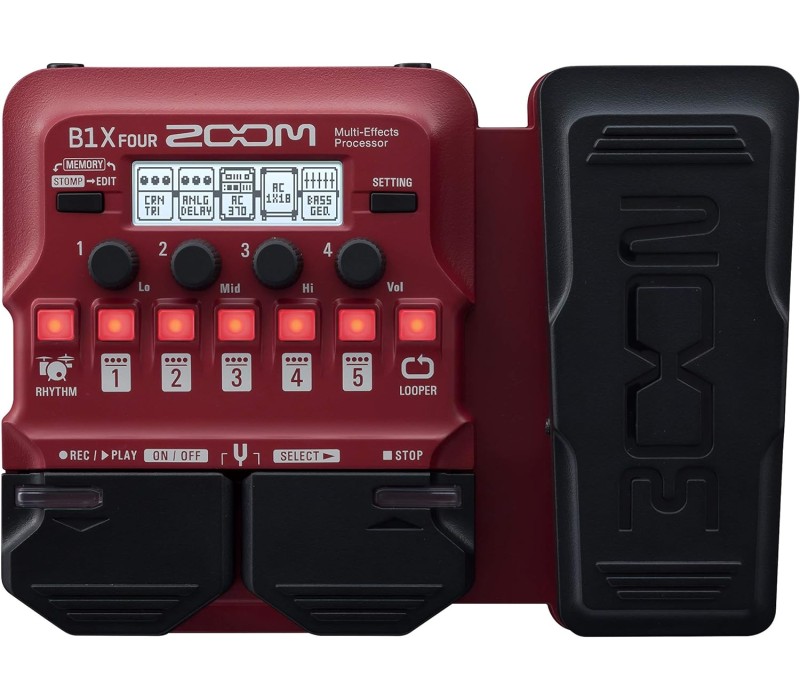 Zoom B1X FOUR Bass Multi-Effects Processor