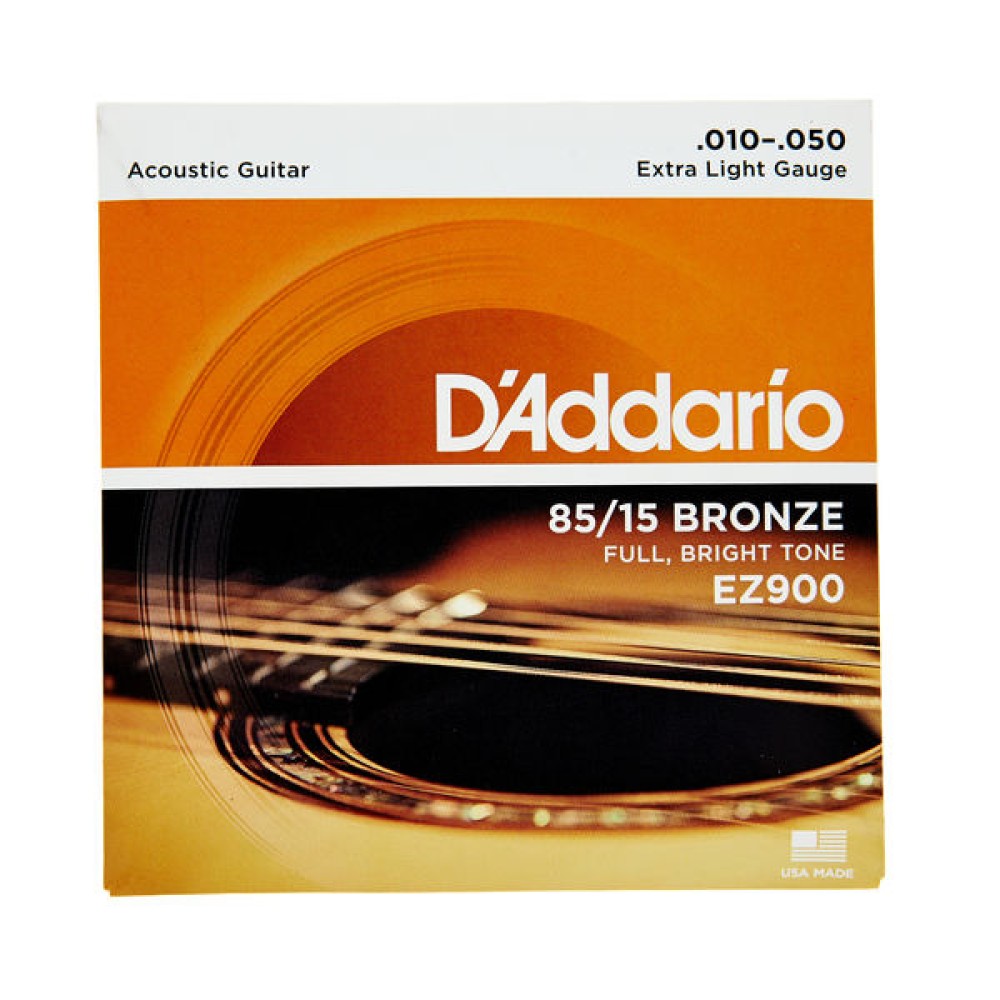 D'Addario EZ900 Great American Bronze Extra Light  10-50