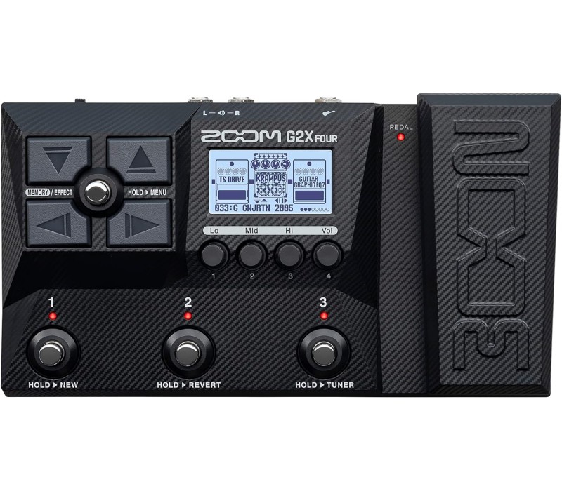 Zoom G2X FOUR Guitar Multi-Effects Processor