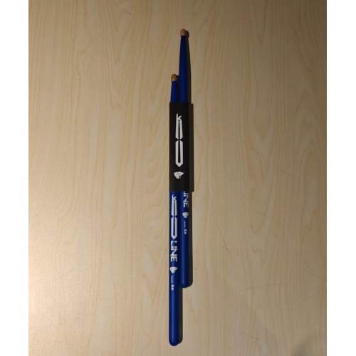 KV Line 5A Drum Sticks - Neon Blue