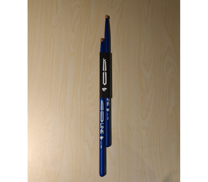 KV Line 5A Drum Sticks - Neon Blue