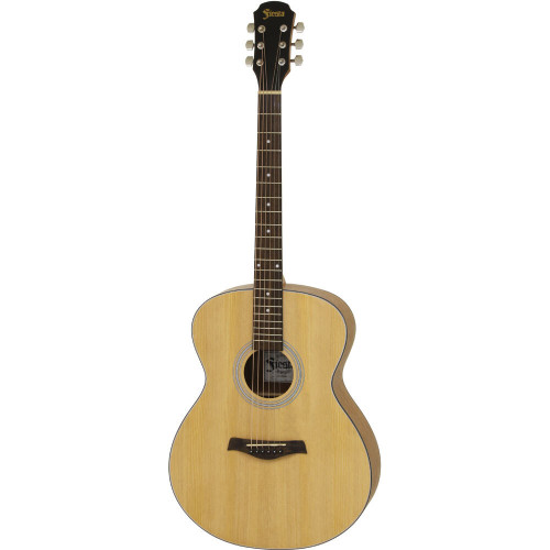 Aria FSTF65N Fiesta Series Folk Acoustic Guitar in Natural