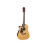 Aria AWN15CELN Semi Acoustic Guitar - Natural (LEFT Handed)