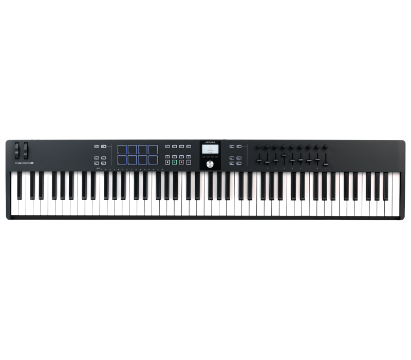 Arturia KeyLab Essential 88 Mk3 Black Midi Keyboard
