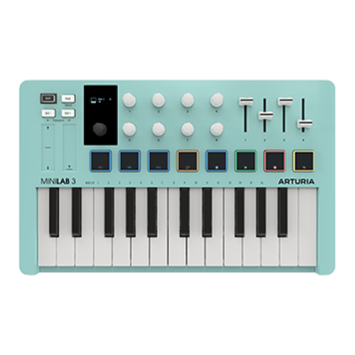Arturia MINILAB 3 Aquamarine MIDI controller