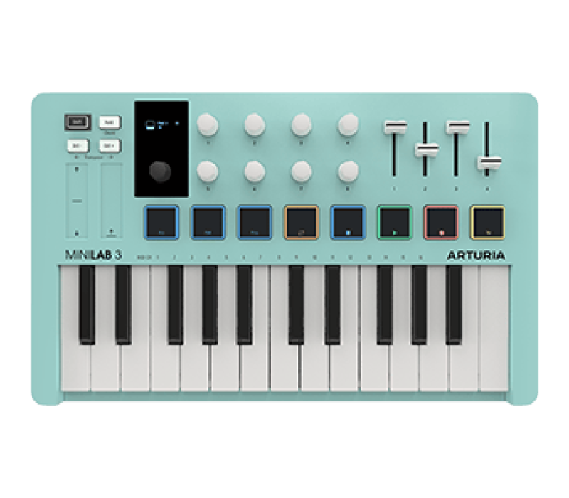 Arturia MINILAB 3 Aquamarine MIDI controller