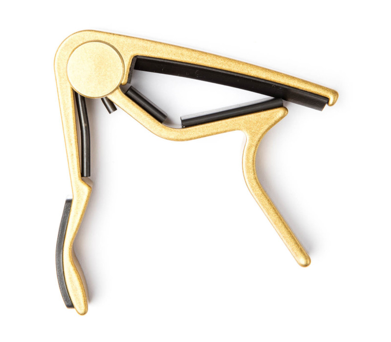 DUNLOP TRIGGER® CURVED GOLD ACOUSTIC CAPO
