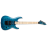 ESP LTD MH-203QM SEE THRU BLUE Electric Guitar