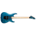 ESP LTD MH-203QM SEE THRU BLUE Electric Guitar