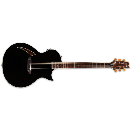 ESP LTD TL-6 Black Acoustic Electric Guitar