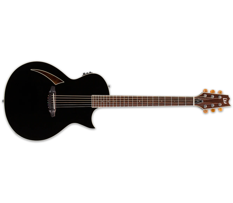 ESP LTD TL-6 Black Acoustic Electric Guitar