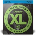 D'Addario  EXL165 Nickel Wound  Bass Guitar Strings