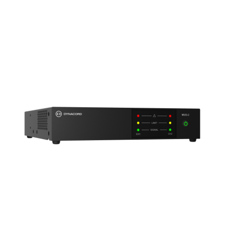 V600:2 2-channel power amplifier for commercial installations