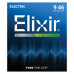 ELIXIR ELECTRIC NICKEL PLATED STEEL WITH OPTIWEB COATING - 19027