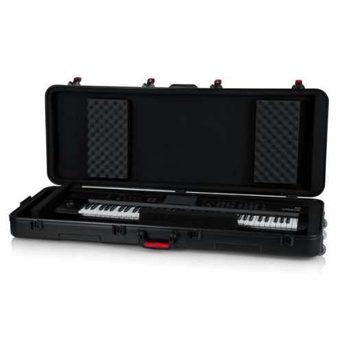 GTSAKEY76 Gator TSA ATA Molded 76-note Keyboard Case w/ Wheels