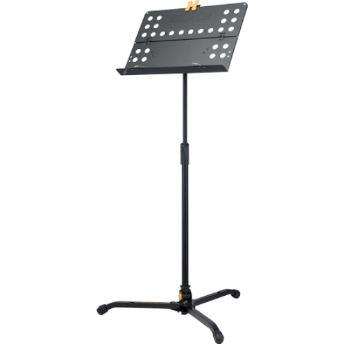 The Hercules BS311B ORCHESTRA STAND PERFORATED DESK W/SWIVEL LEGS