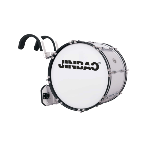 JINBAO JBMB-2212 MARCHING BASS DRUM WITH CARRIER AND MALLETS