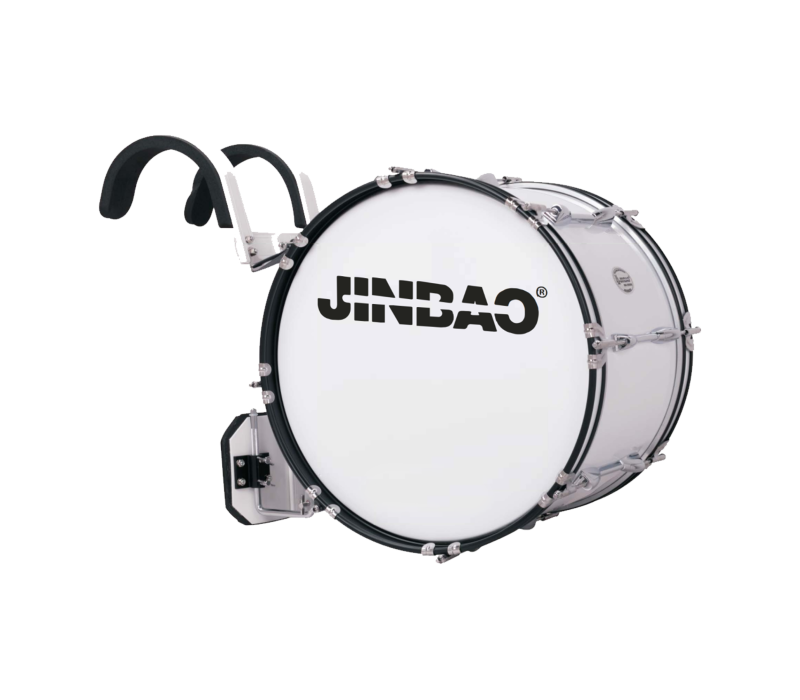 JINBAO JBMB-2212 MARCHING BASS DRUM WITH CARRIER AND MALLETS