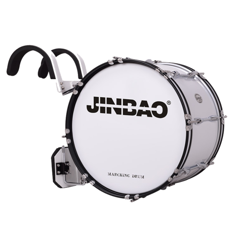 JINBAO JBMB-2412 MARCHING BASS DRUM WITH CARRIER AND MALLETS