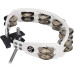 Latin Percussion Drum Set Tambourine, White (LP162)