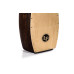 LP Matador Stave Quinto Cajon with Mahogany Finish and Natural Front M1405MN