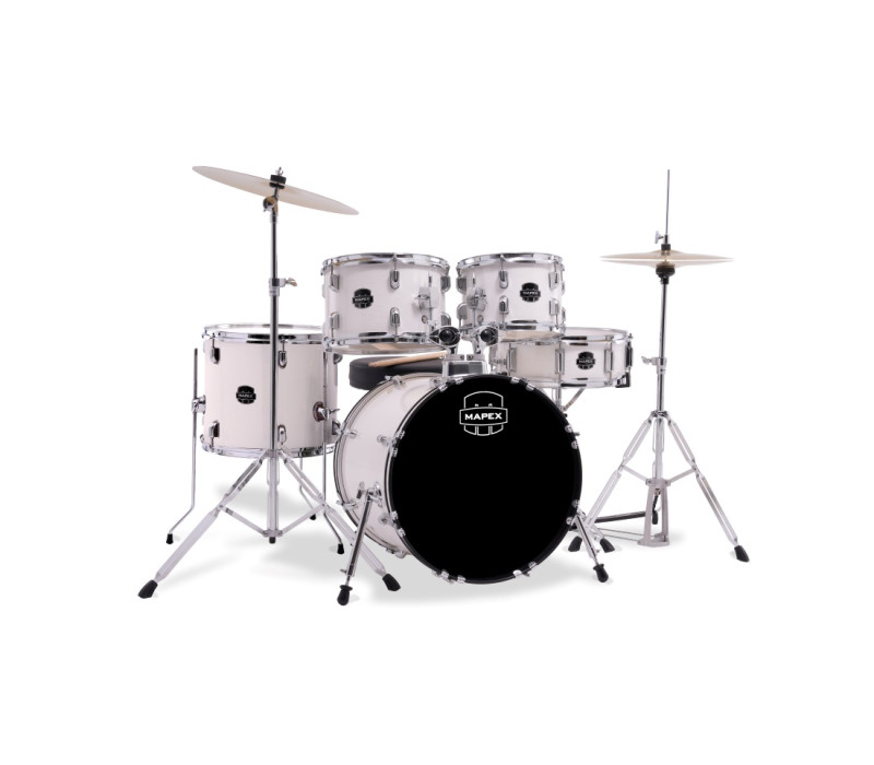 Mapex Comet Drum Kit -  CM5294FTCFH (White Thin Grain)