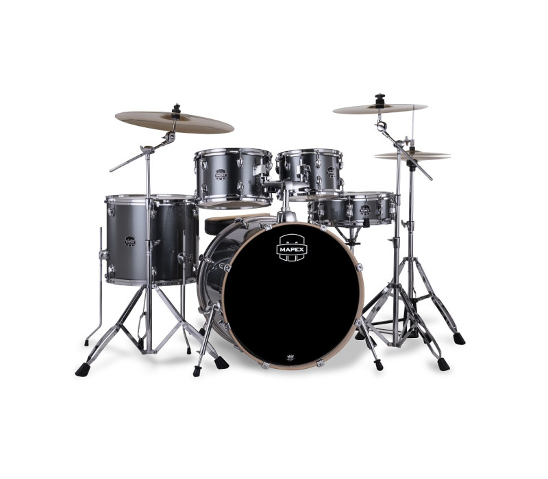 Mapex VE5295FTCVC Venus Drum Kit (STEEL BLUE METALLIC)