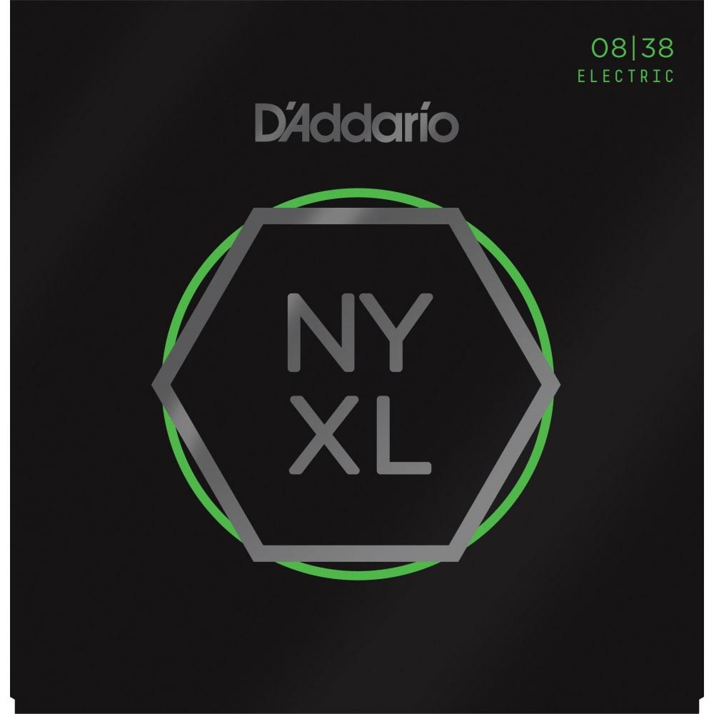 D'Addario NYXL0838 Nickel Wound  Electric Guitar Strings 