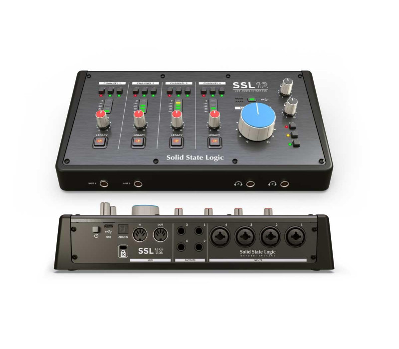 SSL 12 12-in/8-out USB Audio Interface