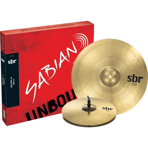 Sabian SBR 2-Pack Cymbal Set