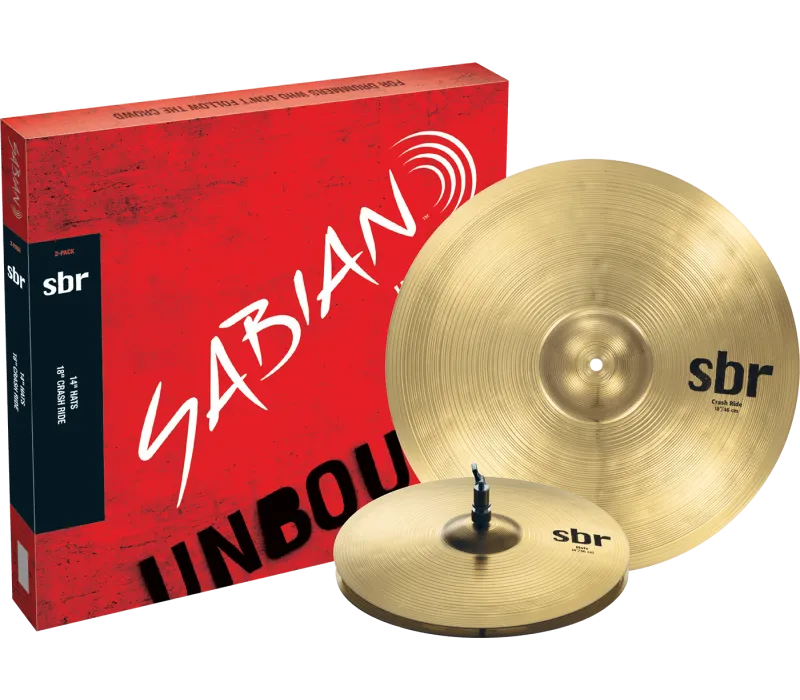 Sabian SBR 2-Pack Cymbal Set