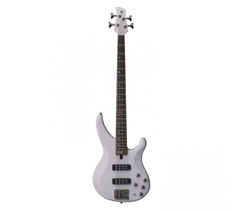 Yamaha TRBX504 4-String Bass Guitar  (White)