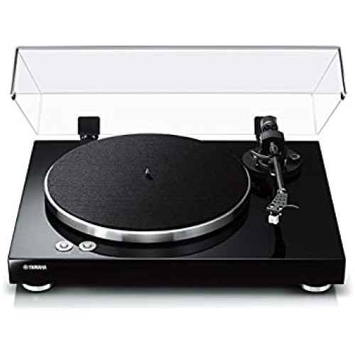 Yamaha TT-S303 Hi-Fi Vinyl Belt Drive Turntable – Piano Black