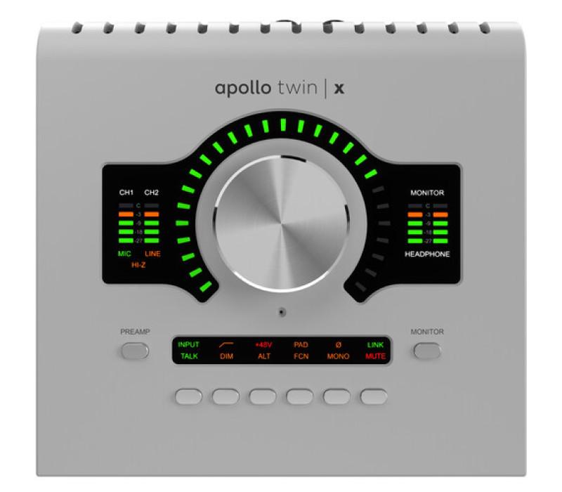 Universal Audio Apollo Twin X QUAD Gen 2 Thunderbolt 3 Audio Interface with Essential